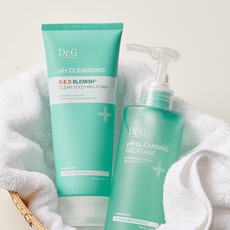 Dr.G pH Cleansing R.E.D Blemish Clear Soothing Foam luôn nằm trong danh sách sữa rửa mặt bán chạy nhất tại Hàn Quốc.